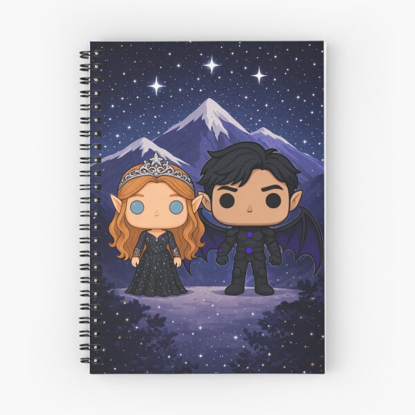 Item preview, Feysand Funko-Style Fanart Under the Stars  designed and sold by theliteraryedit.