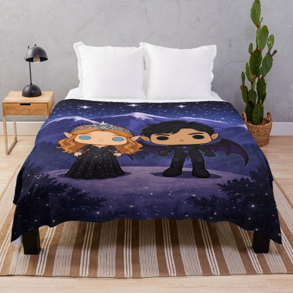 Item preview, Feysand Funko-Style Fanart Under the Stars designed and sold by theliteraryedit.