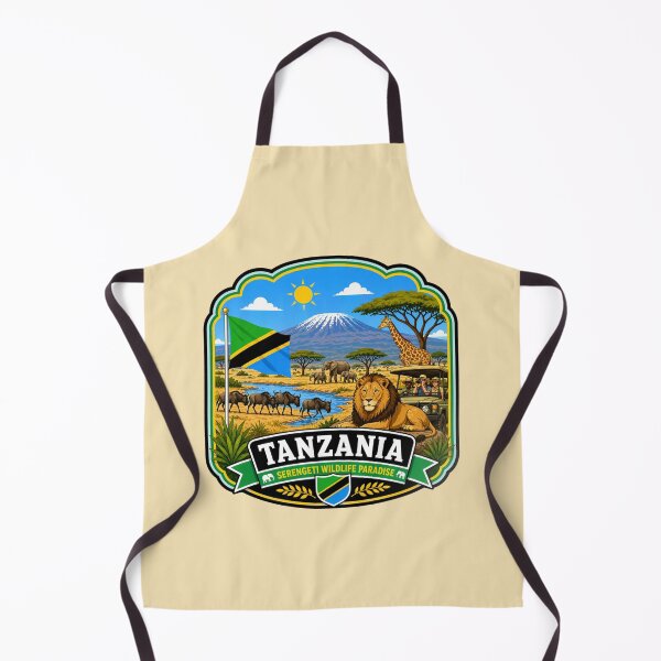 Item preview, Tanzania -  Serengeti Wildlife Paradise designed and sold by Myra365Art.