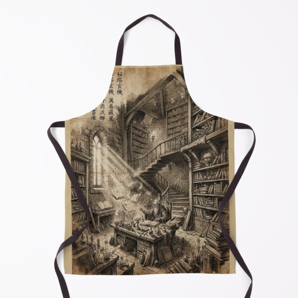 Item preview, Wizard's Secret Study Sumi-e Ink Wash designed and sold by DuckOddity.