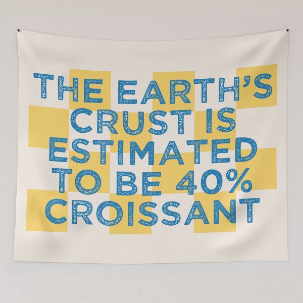 Item preview, The Earth's Croissant designed and sold by SweetLog.