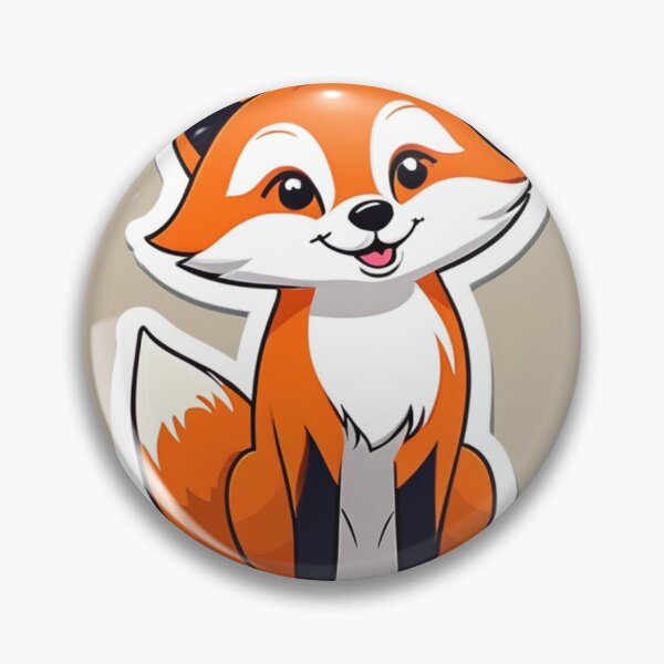 Item preview, Art - Stylized Fox, Modern Decorative Motif designed and sold by AnimeShin.
