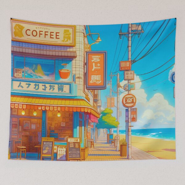 Item preview, Ocean Breeze Cafe Vibes designed and sold by ZenGrooves.