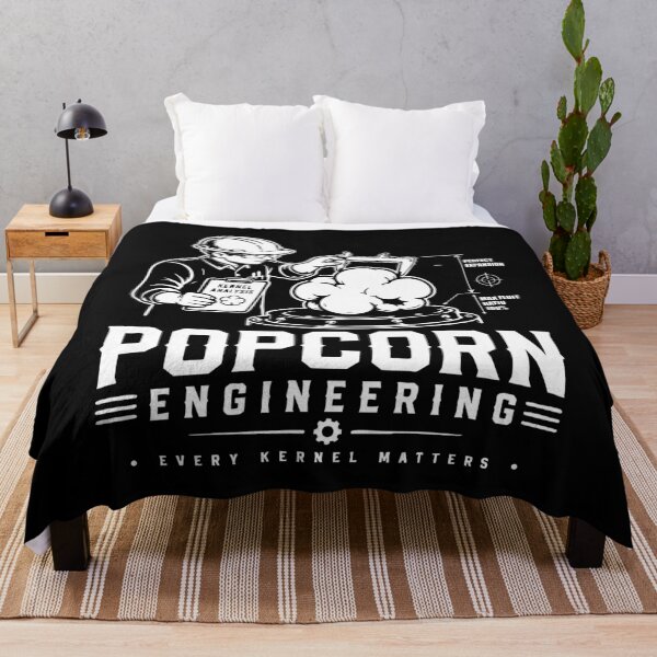 Item preview, Popcorn Engineering Every Kernel Matters Funny Movie Lover designed and sold by CamaleonDesigns.