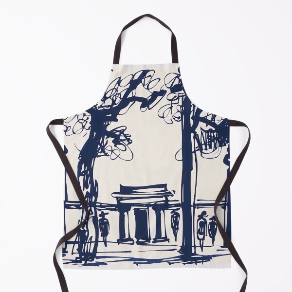 Item preview, Chhattisgarh, India - Blue Abstract Art designed and sold by shadow-bloom.