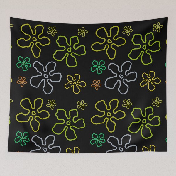 Item preview, SpongeBob - Flores de fondo de bikini cementerio designed and sold by DibujandoPorfa.