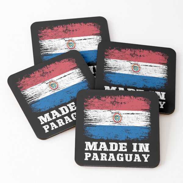 Item preview, Made In Paraguay Vintage Distressed Rugged Flag designed and sold by Dmetalx Art Apparel.
