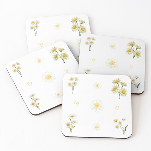 Item preview, Kawaii Yellow Flowers Set  designed and sold by madebyjulia7.