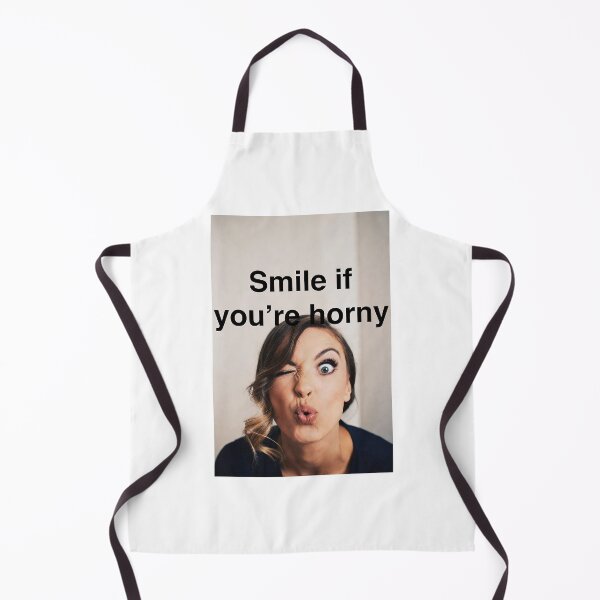 Item preview, Smile If You're Horny | Cheeky Funny Shirt designed and sold by FatCatStudios.