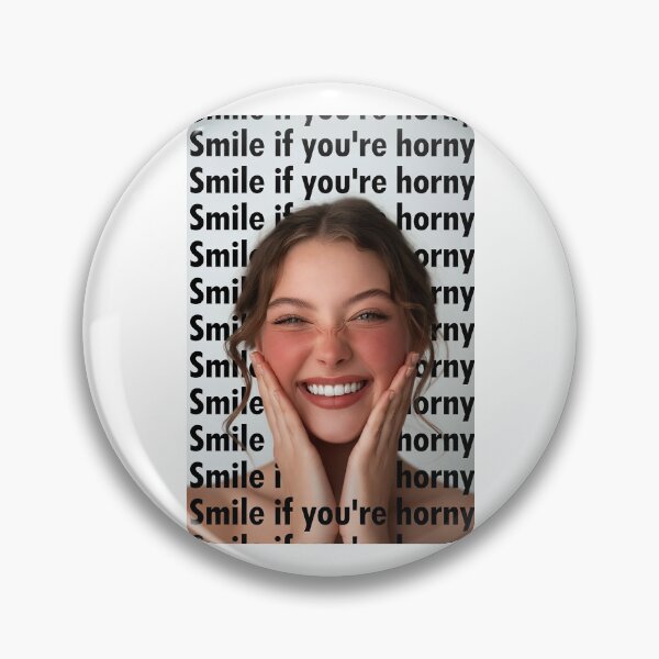 Item preview, Smile If You're Horny | Cheeky Funny Shirt designed and sold by FatCatStudios.
