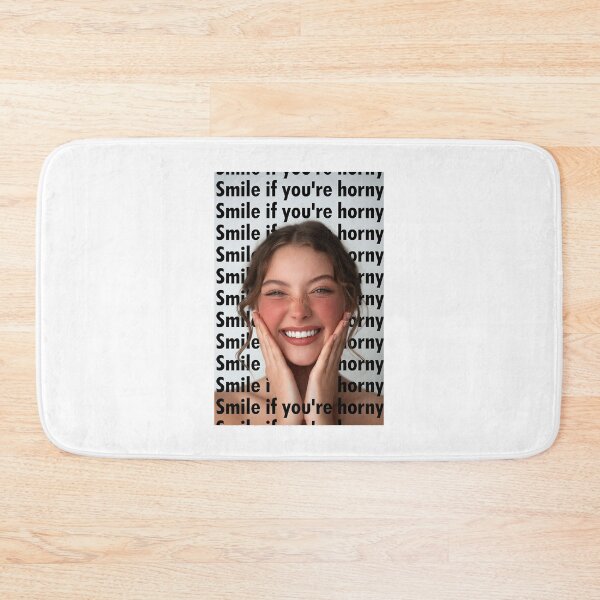 Item preview, Smile If You're Horny | Cheeky Funny Shirt designed and sold by FatCatStudios.