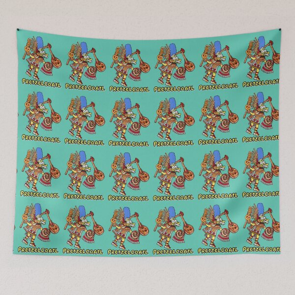 Item preview, Aztec God of Pretzels a proper salty deity designed and sold by reallypathetic.