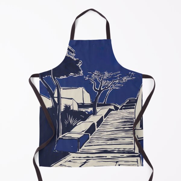 Item preview, Chichén Itzá - Blue Abstract Art designed and sold by shadow-bloom.
