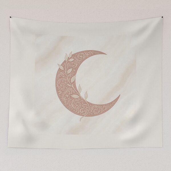 Item preview, Onyx Crescent Vines designed and sold by lifeinspired4u.