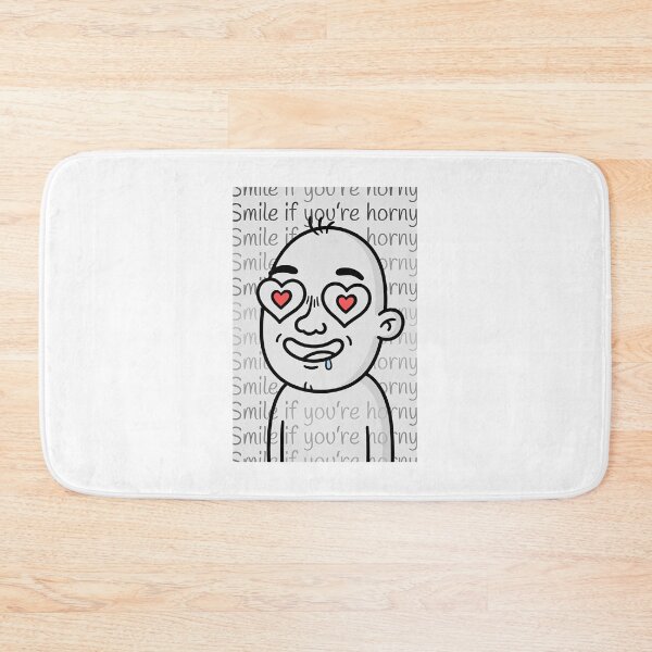 Item preview, Smile If You're Horny | Cheeky Funny Shirt designed and sold by FatCatStudios.