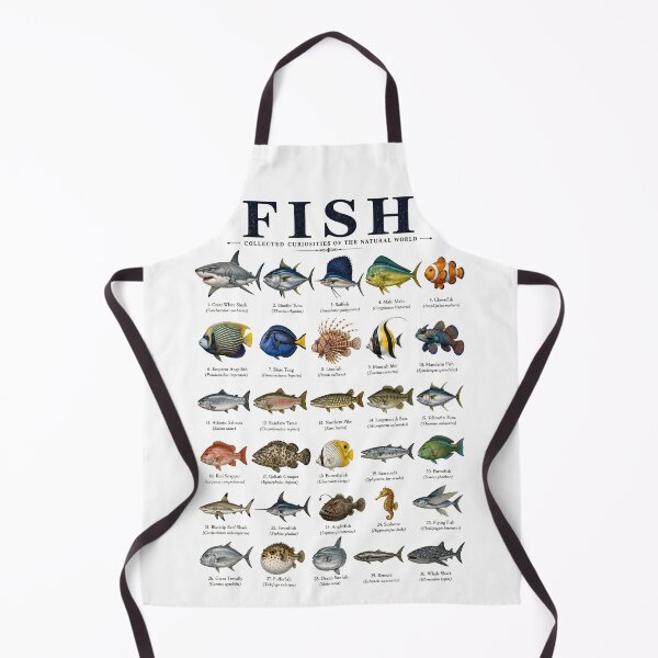Item preview, Vintage Fish Collection Chart | Marine Life Species Identification Poster for Ocean Lovers designed and sold by WearVerse440.