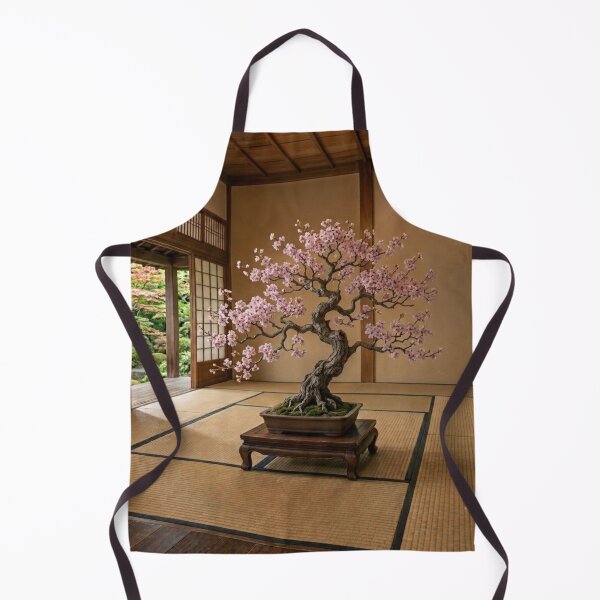 Item preview, Bonsai 盆栽 - Miniature Cherry Blossom Tree in Pot designed and sold by Purrfecta.