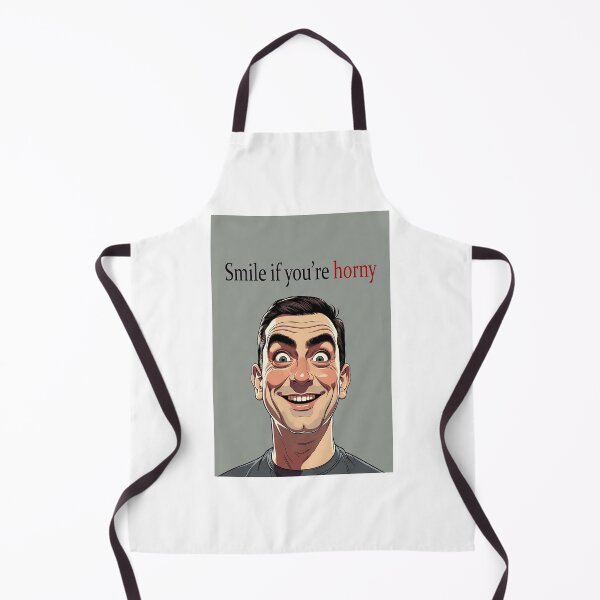 Item preview, Smile If You're Horny | Cheeky Funny Shirt designed and sold by FatCatStudios.