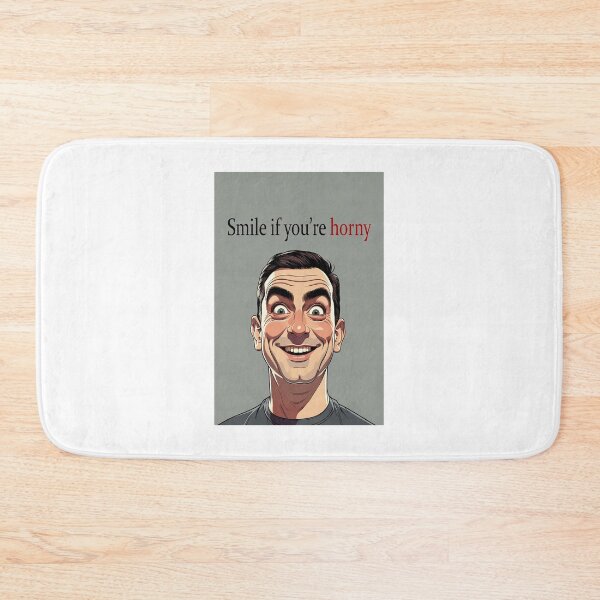 Item preview, Smile If You're Horny | Cheeky Funny Shirt designed and sold by FatCatStudios.