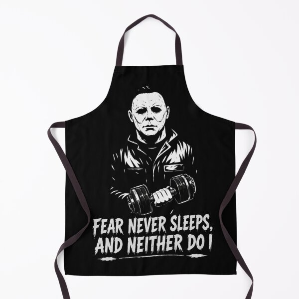 Item preview, Fear Never Sleeps Michael Myers Gym Motivational Horror T-Shirt designed and sold by Digistore1221.