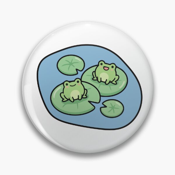Item preview, Frogs On Lily pads designed and sold by AESTHETISCAPES.