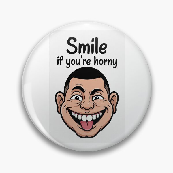 Item preview, Smile If You're Horny | Cheeky Funny Shirt designed and sold by FatCatStudios.