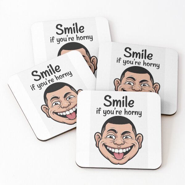 Item preview, Smile If You're Horny | Cheeky Funny Shirt designed and sold by FatCatStudios.