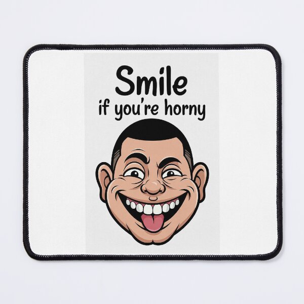 Item preview, Smile If You're Horny | Cheeky Funny Shirt designed and sold by FatCatStudios.