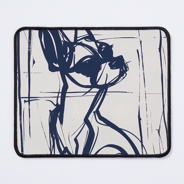 Item preview, Chihuahua - Blue Abstract Art designed and sold by shadow-bloom.