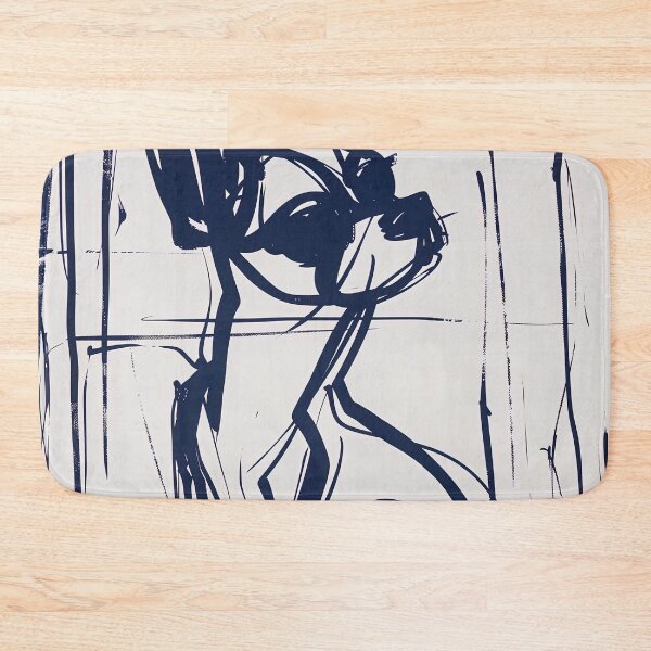 Item preview, Chihuahua - Blue Abstract Art designed and sold by shadow-bloom.