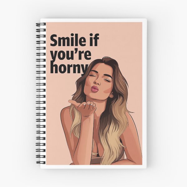 Item preview, Smile If You're Horny | Cheeky Funny Shirt designed and sold by FatCatStudios.