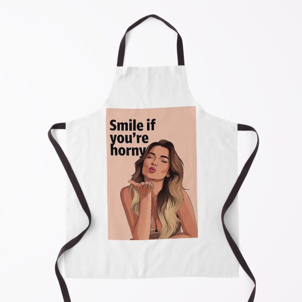 Item preview, Smile If You're Horny | Cheeky Funny Shirt designed and sold by FatCatStudios.