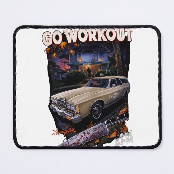 Item preview, Everything Is Set To Go Workout Funny Horror Gym T-Shirt designed and sold by Digistore1221.