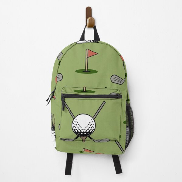 Item preview, Golf Pattern with Crossed Clubs and Flag – Fun Seamless Golf Print for Golfers designed and sold by Midnight Veil Designs.