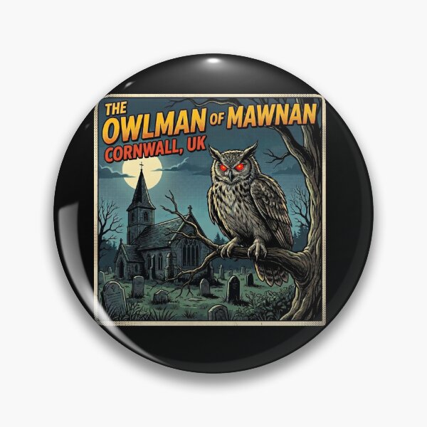 Item preview, The Owlman of Mawnan Cornwall Cryptid | Horror Comic Design designed and sold by redsharkuk.