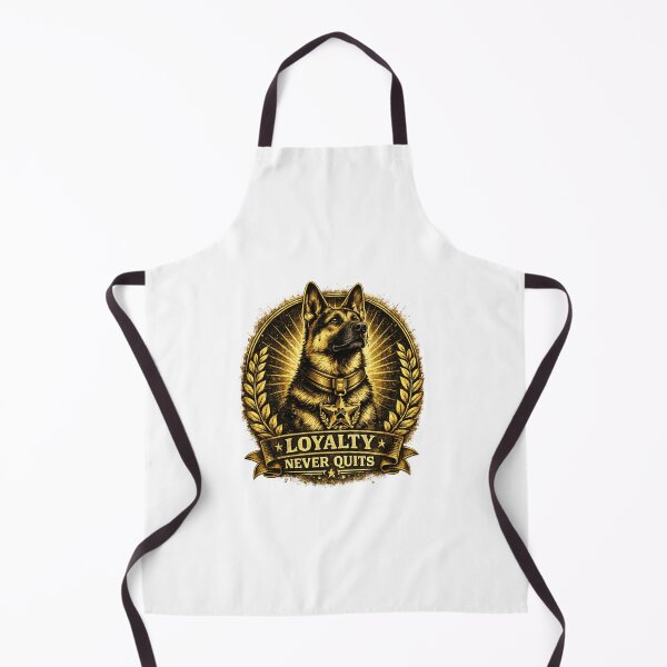 Item preview, German Shepherd Medal of Honor - Loyalty Never Quits designed and sold by BYMK.