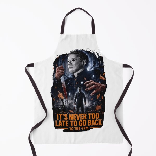 Item preview, Never Too Late To Go Back To The Gym Funny Horror Fitness T-Shirt designed and sold by Digistore1221.