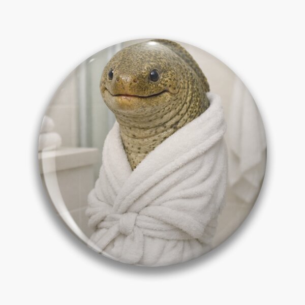 Item preview, Cozy Bathrobe Moray Eel designed and sold by Sillytoe.