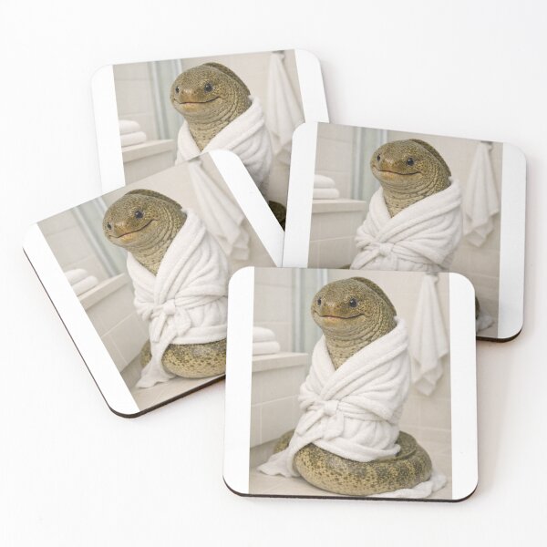 Item preview, Cozy Bathrobe Moray Eel designed and sold by Sillytoe.