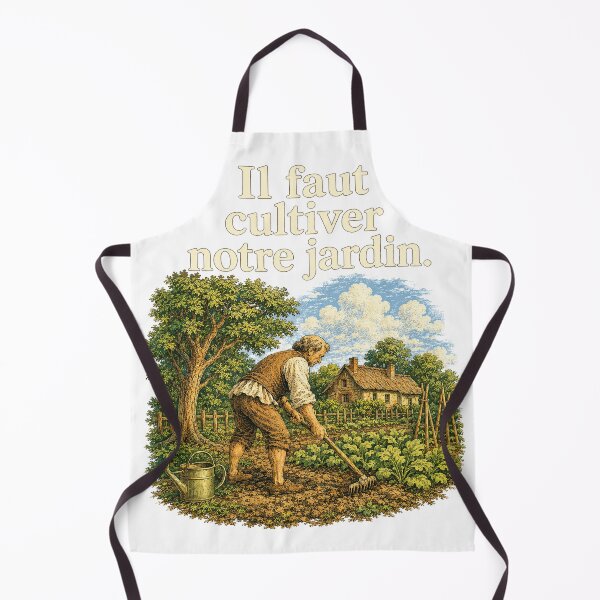 Item preview, Candide - Il faut cultiver notre jardin designed and sold by Past in Threads.