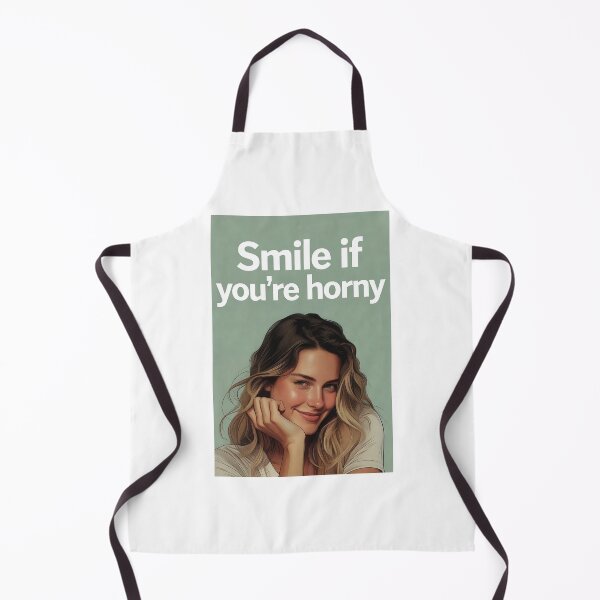 Item preview, Smile If You're Horny | Cheeky Funny Shirt designed and sold by FatCatStudios.