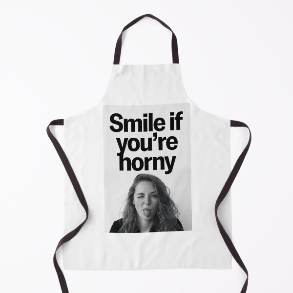Item preview, Smile If You're Horny | Cheeky Funny Shirt designed and sold by FatCatStudios.