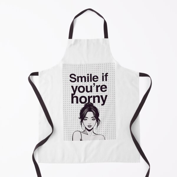 Item preview, Smile If You're Horny | Cheeky Funny Shirt designed and sold by FatCatStudios.