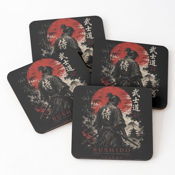 Item preview, Bushido | Samurai Honor Loyalty Discipline Vintage T-Shirt designed and sold by YoussefKaido01.