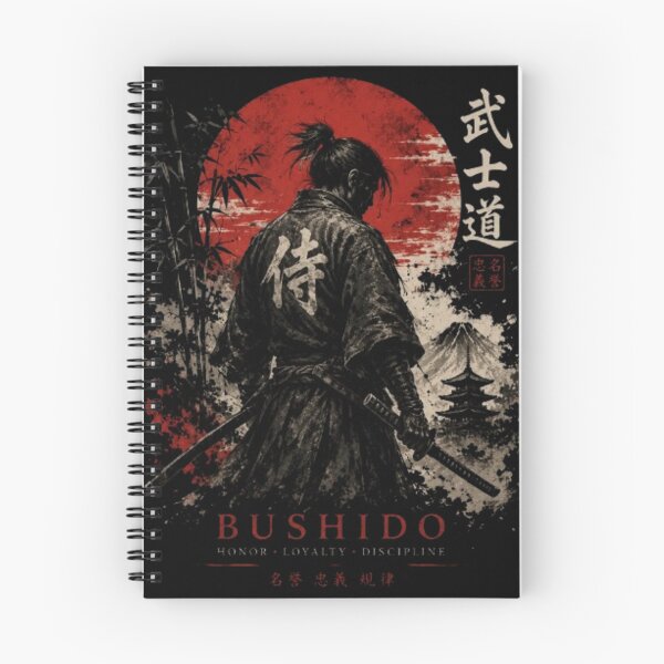 Item preview, Bushido | Samurai Honor Loyalty Discipline Vintage T-Shirt designed and sold by YoussefKaido01.