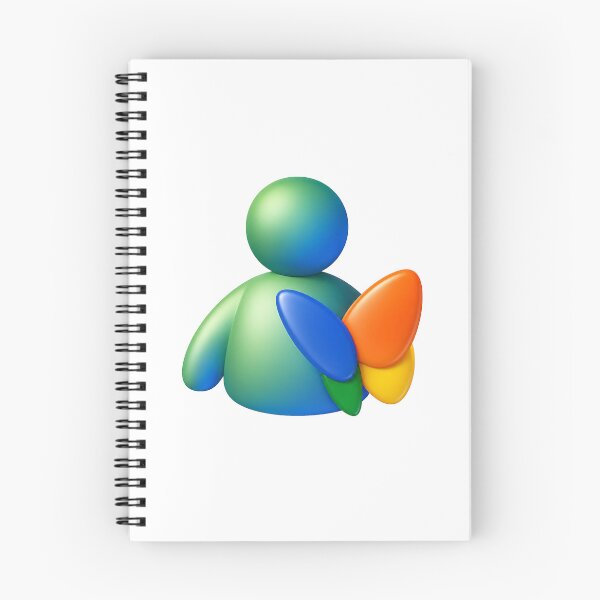 Item preview, MSN Messenger Logo Y2K Retro Internet Aesthetic 2000s Nostalgia Tech designed and sold by TrxshWear.