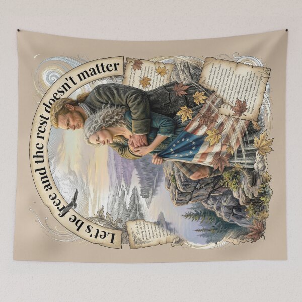 Item preview, Let's be free and the rest doesn't matter designed and sold by Vera-Adxer.