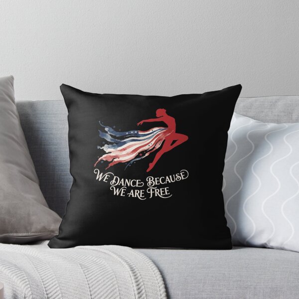 Item preview, We Dance Because We Are Free American Patriotic Dancer USA designed and sold by SofenArt.