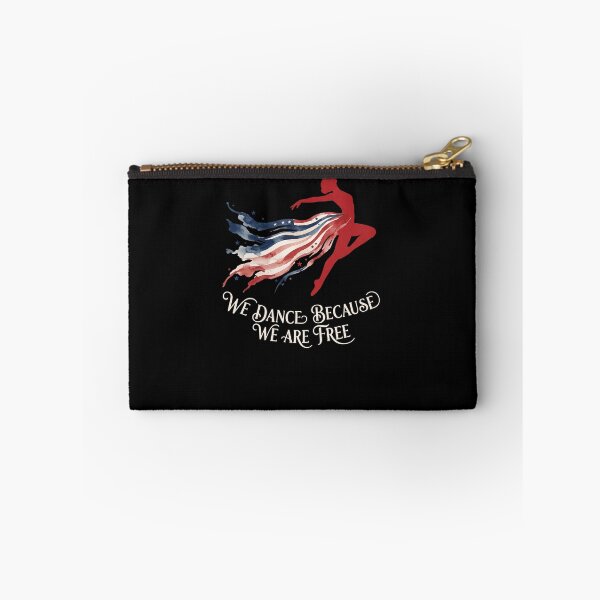 Item preview, We Dance Because We Are Free American Patriotic Dancer USA designed and sold by SofenArt.