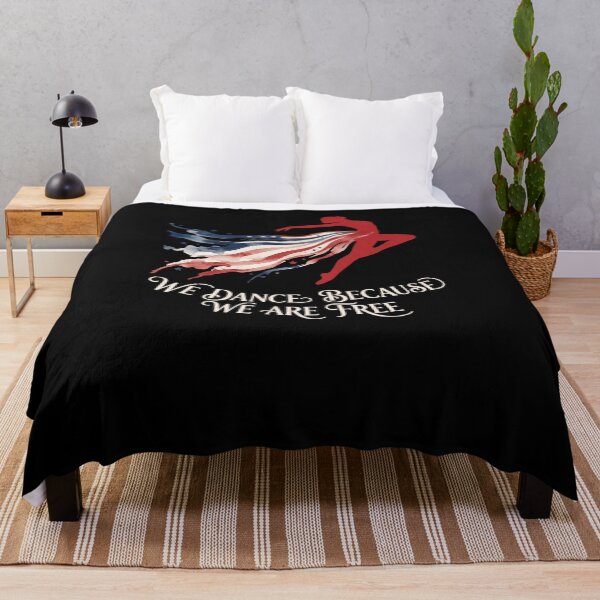 Item preview, We Dance Because We Are Free American Patriotic Dancer USA designed and sold by SofenArt.